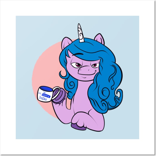 Izzy Moonbow Tea Wall Art by AmyNewBlue